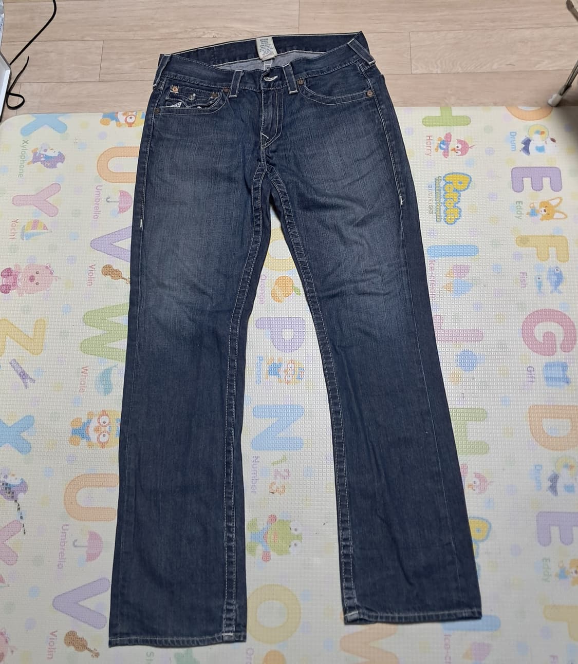 트루릴리젼 스트레이트 남성 청바지 31사이즈 상품이미지1