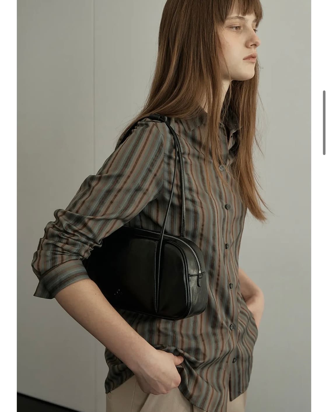 아더템포 Staccato_Crack Black bag 상품이미지2