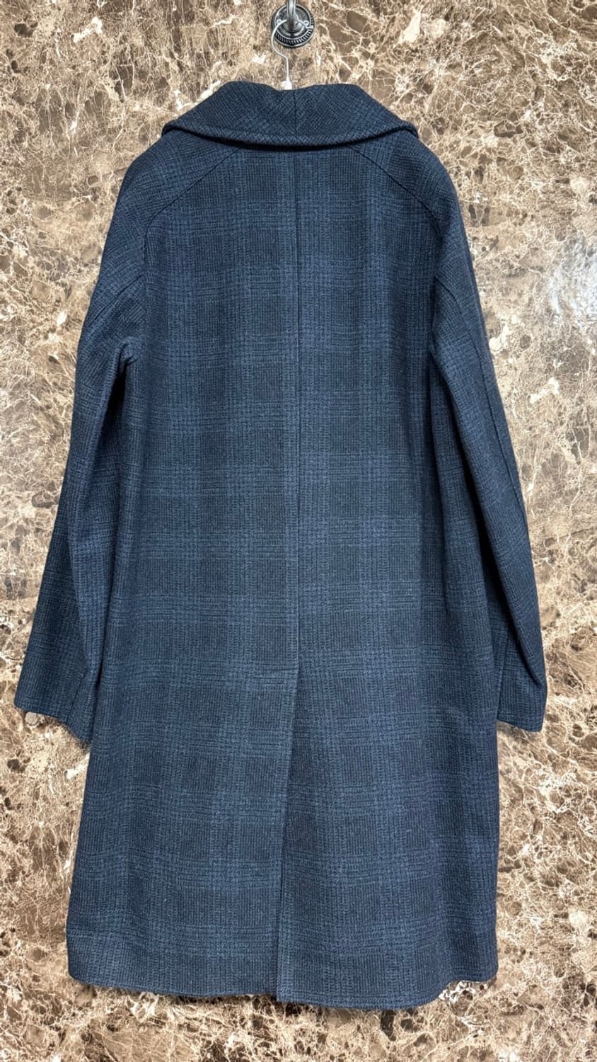 Massimo Piombo 모직 체크 남성 코트 48 상품이미지9