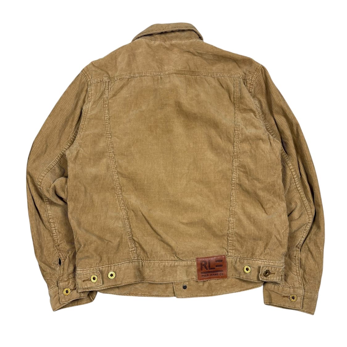 폴로 진스90‘s 베이지컬러 코듀로이 트러커 자켓 상품이미지1