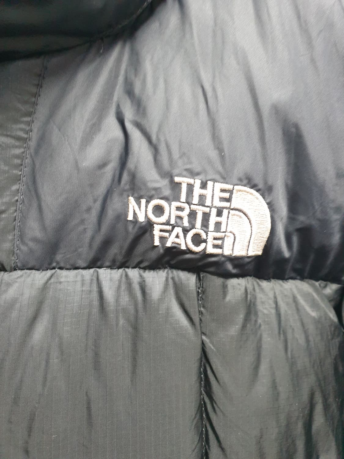 [m/95] 노스페이스 구스패딩800 블랙 상품이미지6