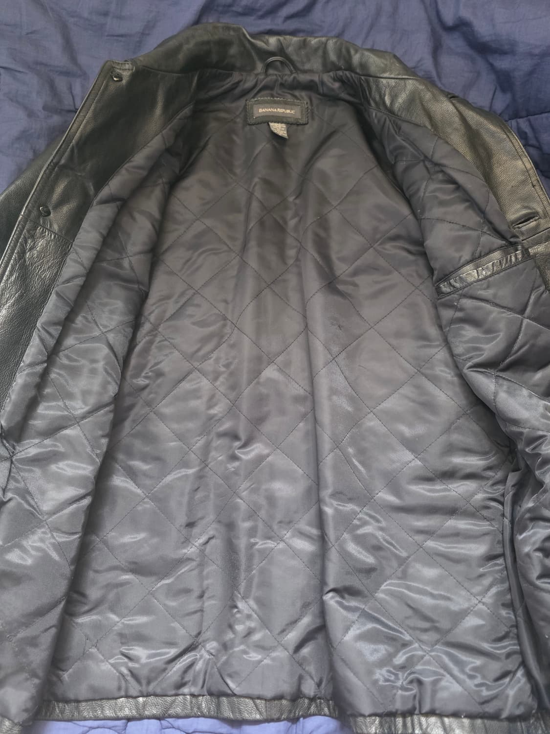 바나나리퍼블릭 레더 카코트 L사이즈 (올드갭 상위 호환) 상품이미지6