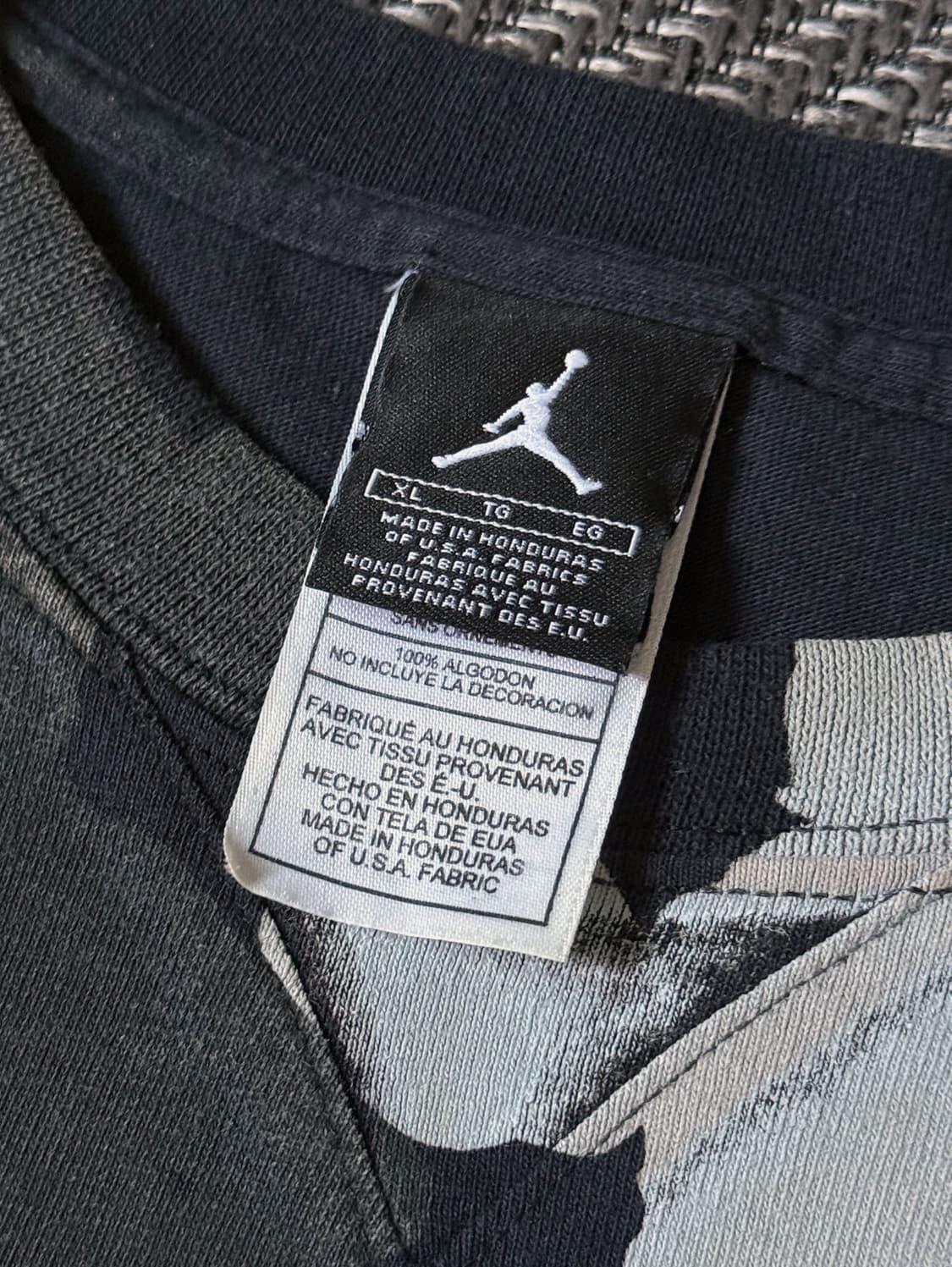 AIR JORDAN 바스켓볼 카모 그래픽 빈티지 티셔츠 (105-110) 상품이미지3