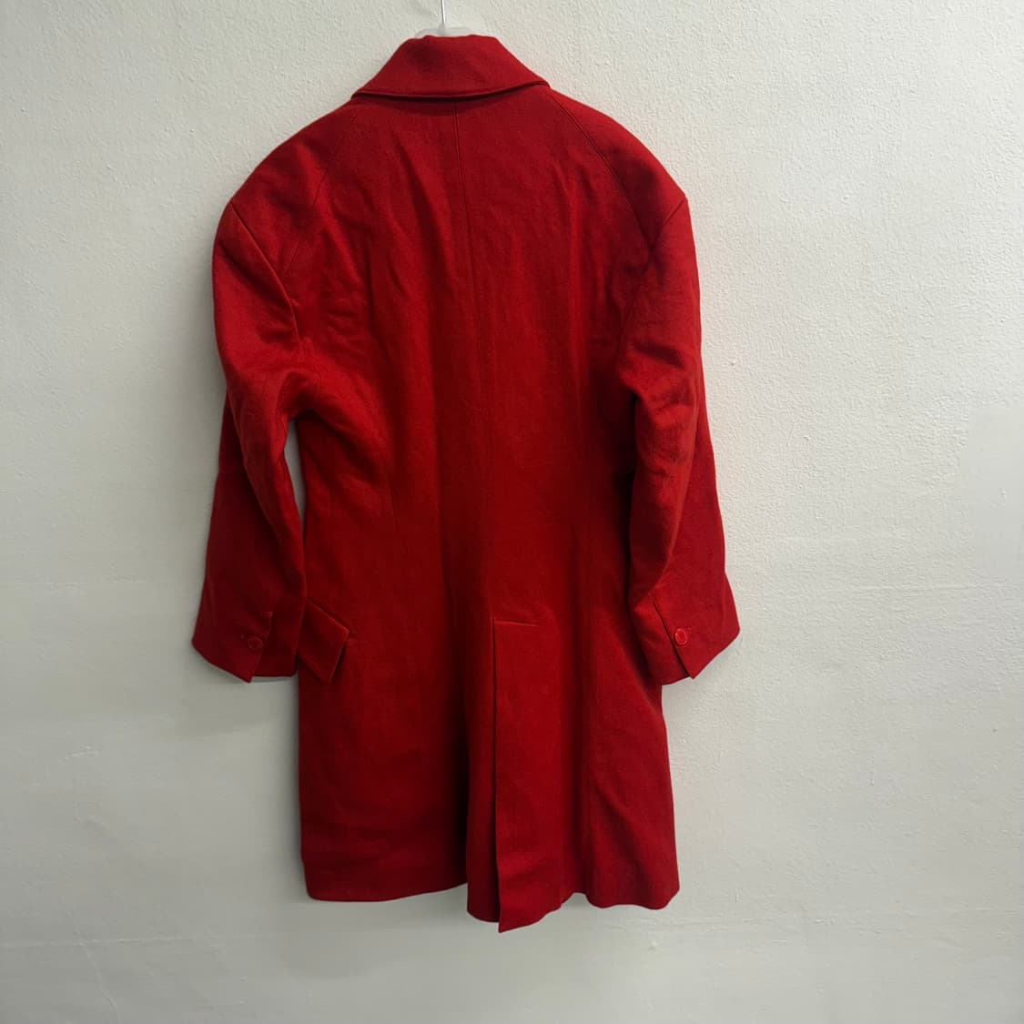 알라이아 레드 롱 코트 (38) 상품이미지3