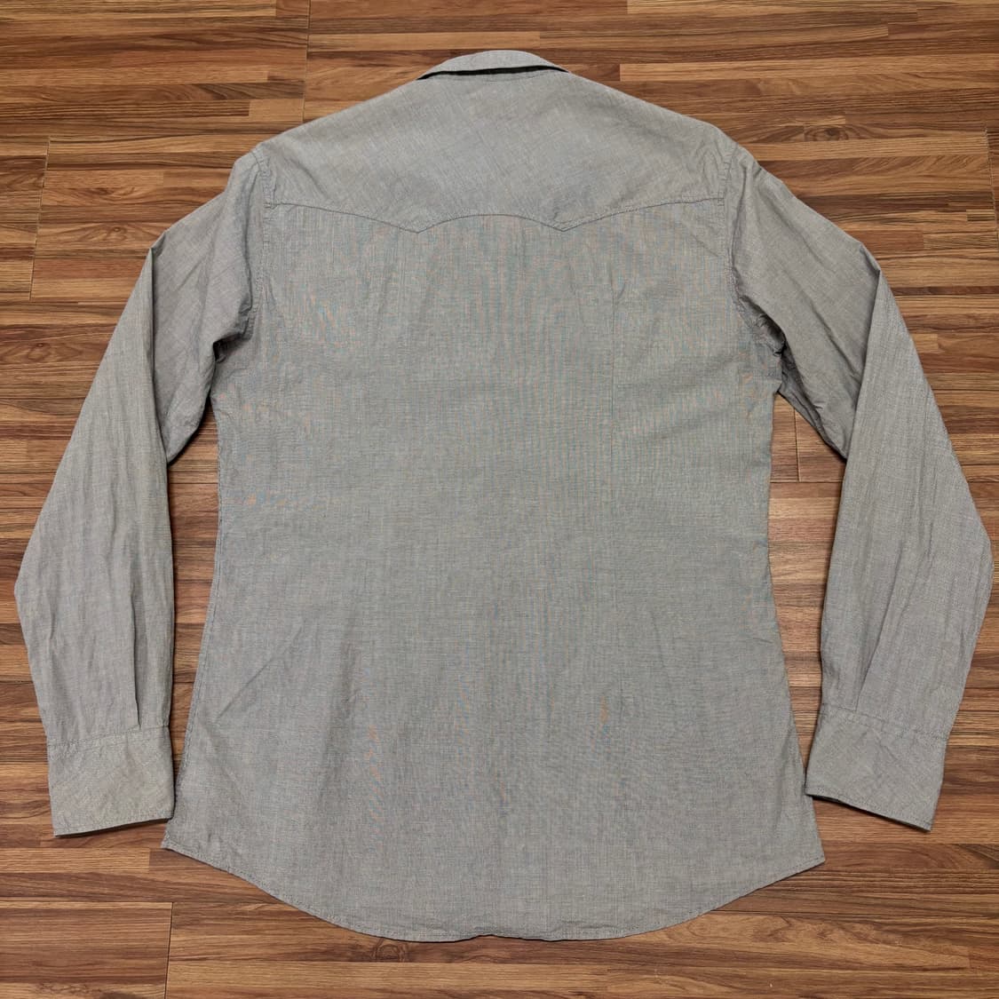 매장판 이태리제 돌체앤가바나 골드 웨스턴 하운드투스 그레이 셔츠 남방 상품이미지3