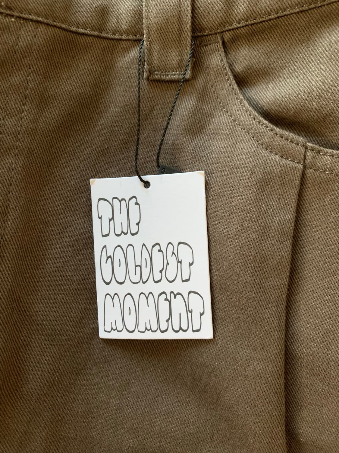 더콜디(TCM) 브라운 S 팬츠 택달린 새상품 팔아요🤎 상품이미지4