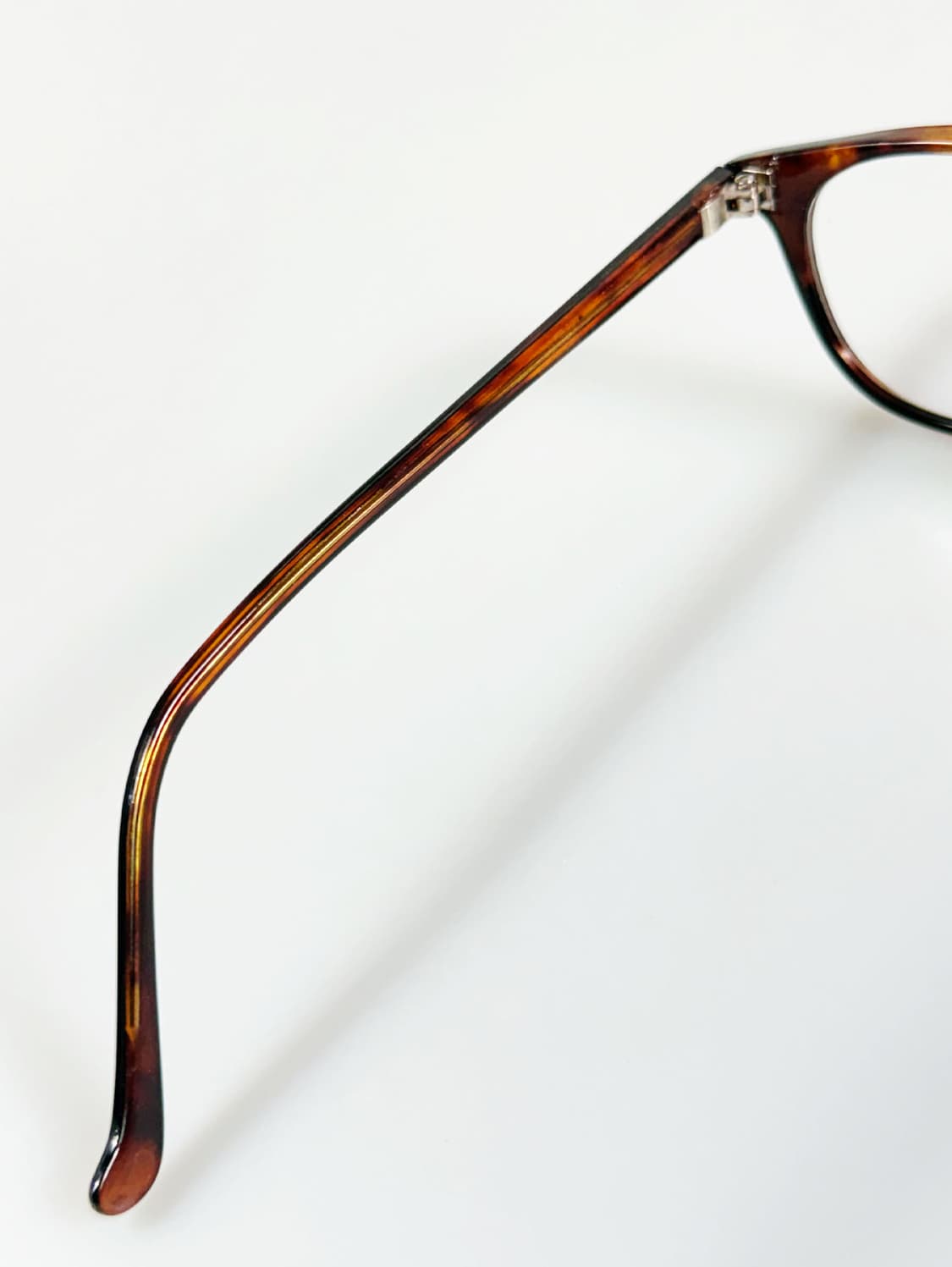 90s 레오파드 오벌 뿔테 스퀘어 프레임 빈티지 안경 상품이미지7