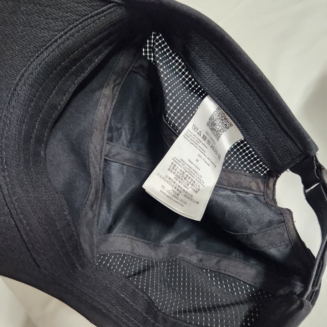 J164 [M] 아식스 러닝 우븐 캡 모자 상품이미지8