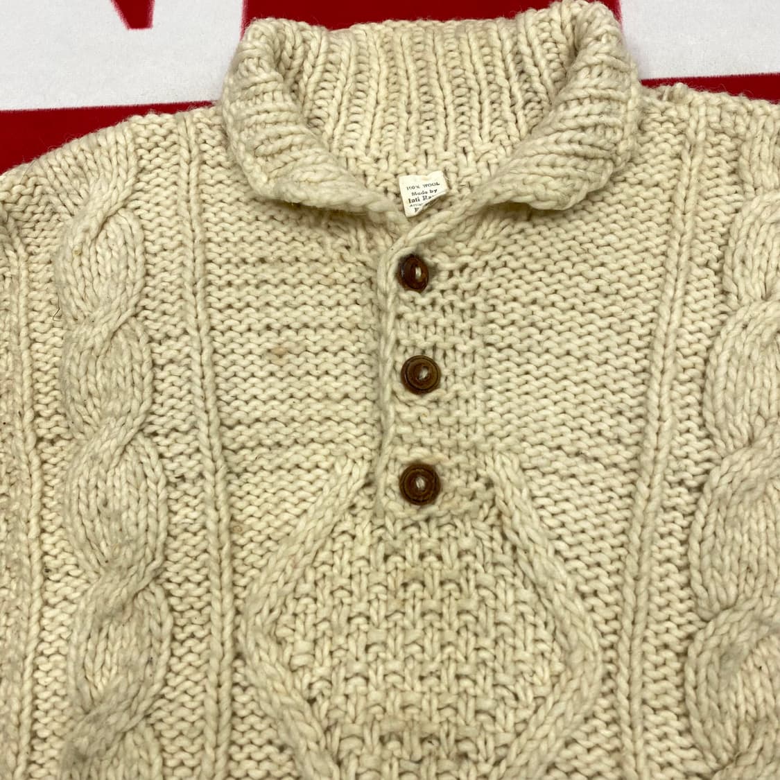 빈티지 헤비울 니트 Free 상품이미지4