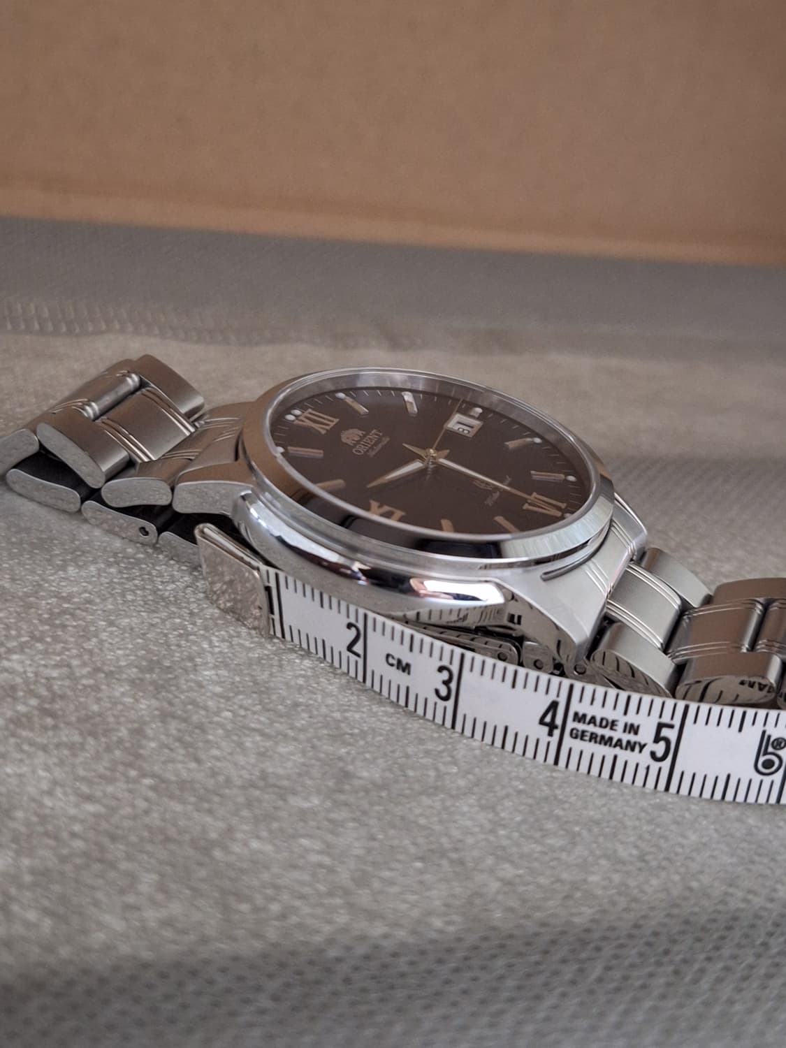 오리엔트 오토메틱 청판 시계 판매합니다 상품이미지7