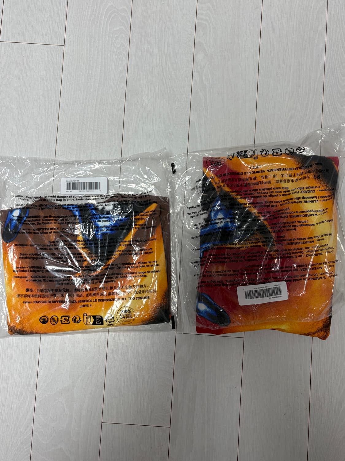 S 슈프림 그림 리퍼 반팔 아트딜러 그래픽 레드 상품이미지2