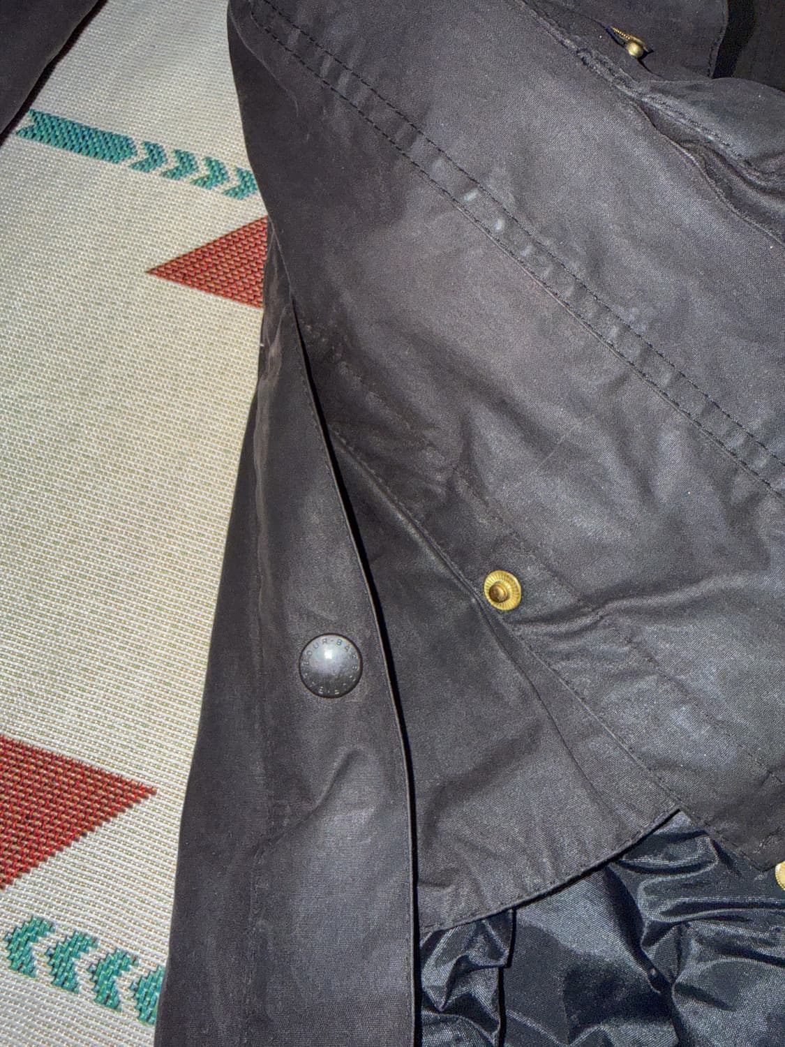 90s 바버 비데일 왁스자켓 38 상품이미지6