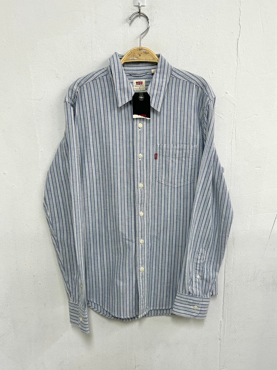 택부착 새상품 / 리바이스 스트라이프 셔츠 상품이미지2