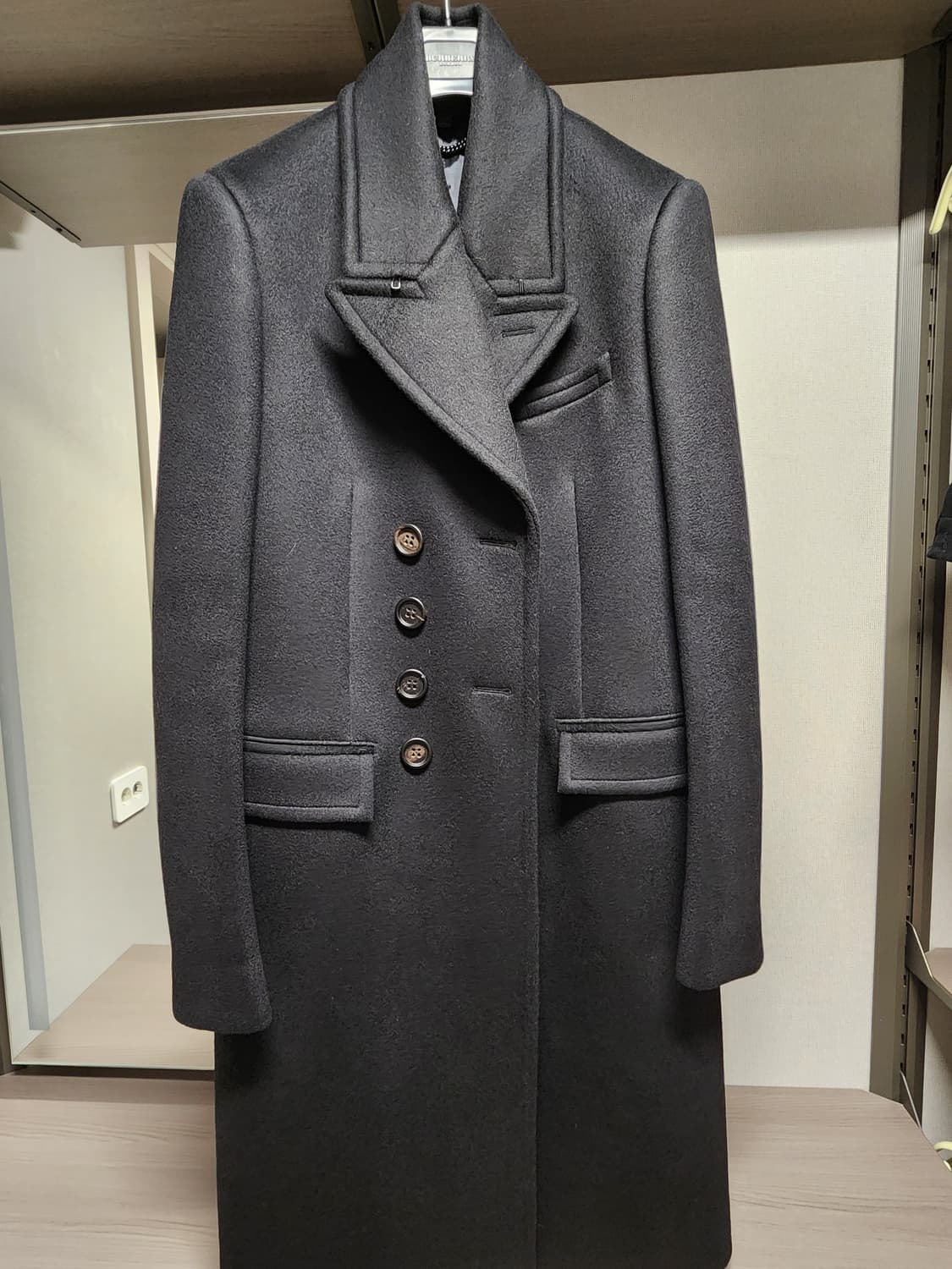 버버리 프로섬 13fw 밀리터리 캐시미어 코트 상품이미지1