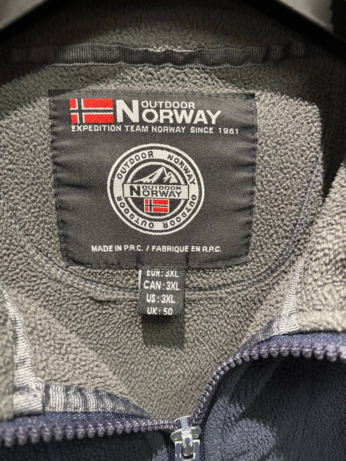 빈티지 빅사이즈 플리스 자켓 상품이미지5