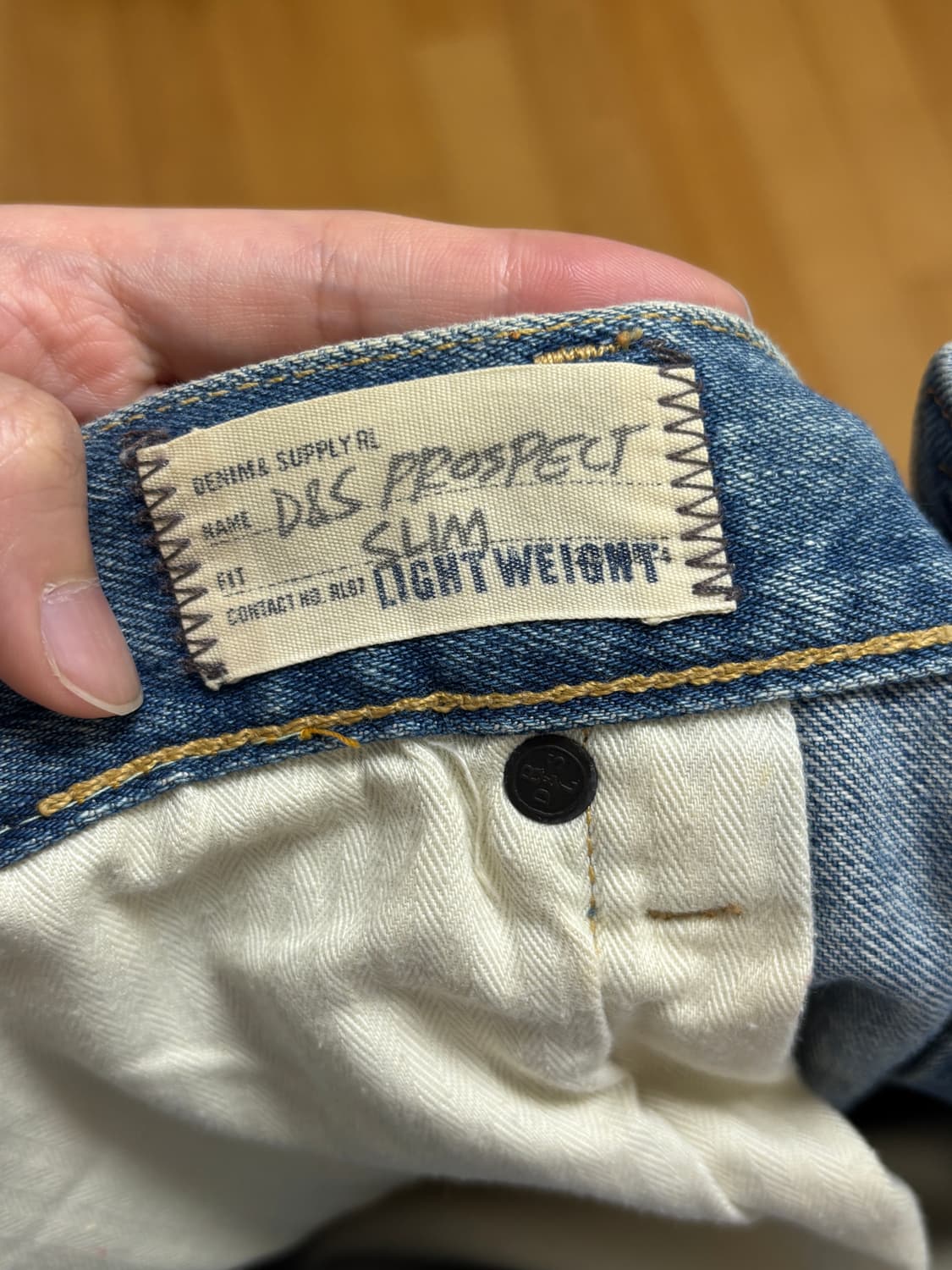 랄프로렌 데님앤서플라이 슬림라이트웨이트 청바지 36/32 상품이미지6