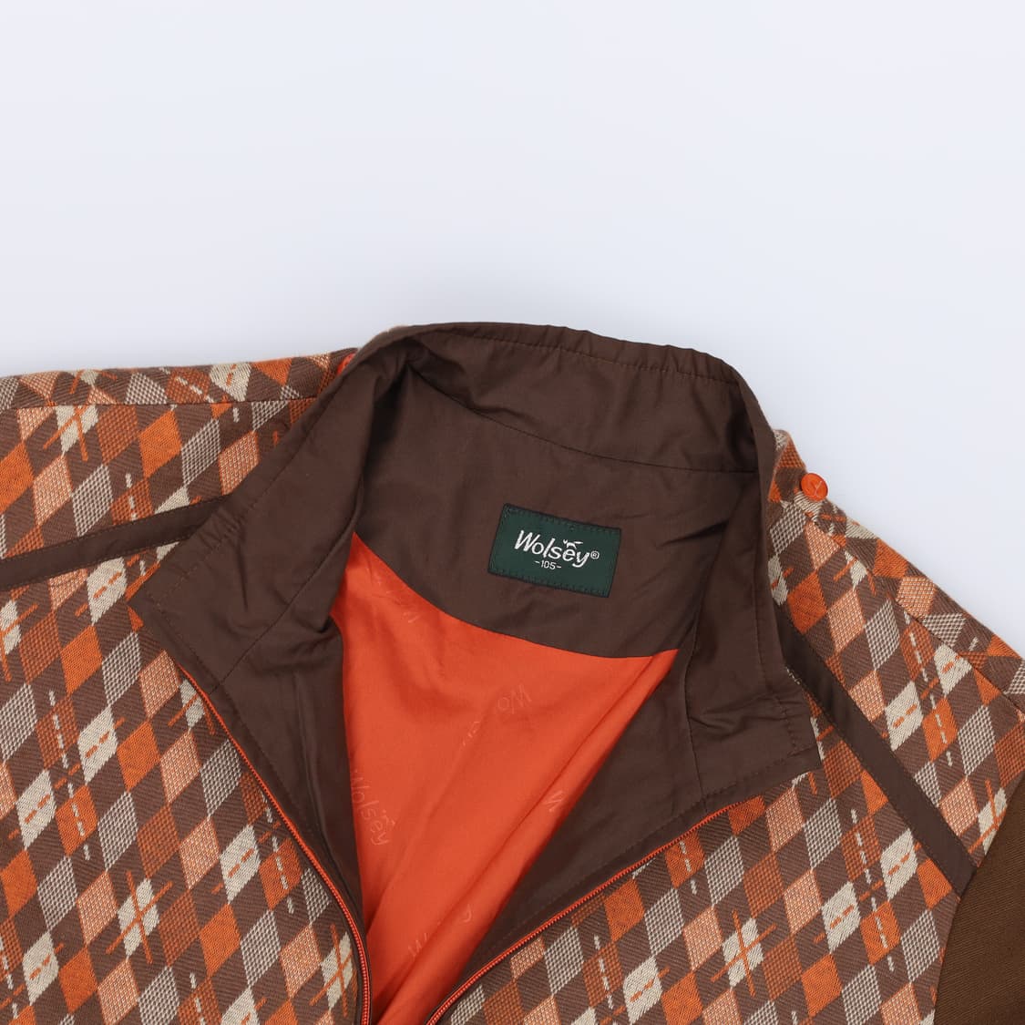 [105] 울시 골프 패턴로고 집업 1103HR2 상품이미지3