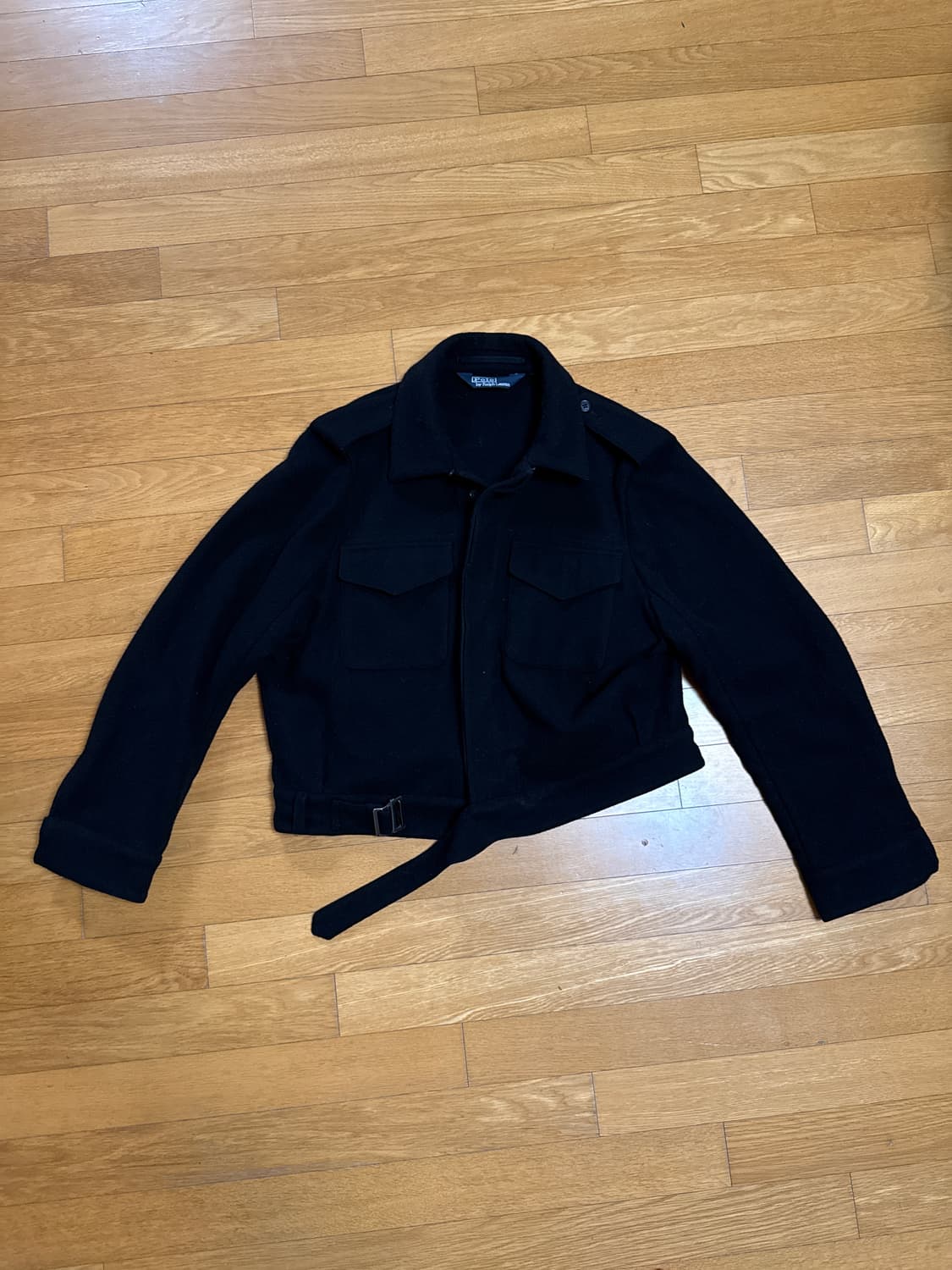 폴로 울 숏 자켓 상품이미지2