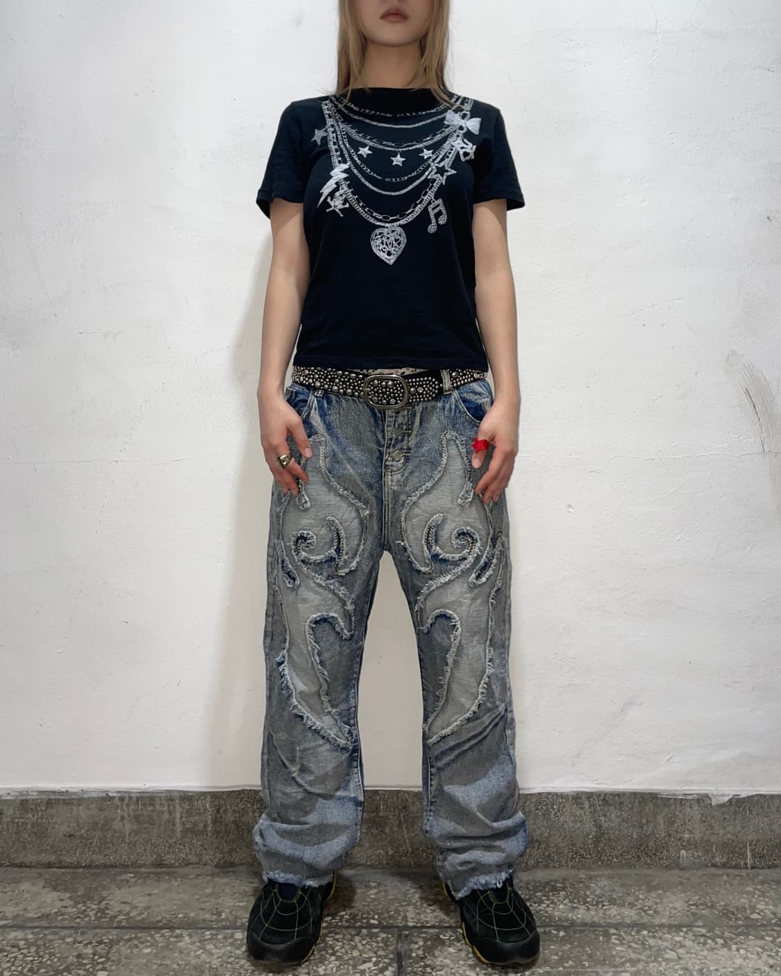 Necklace Fake T-shirt 상품이미지6