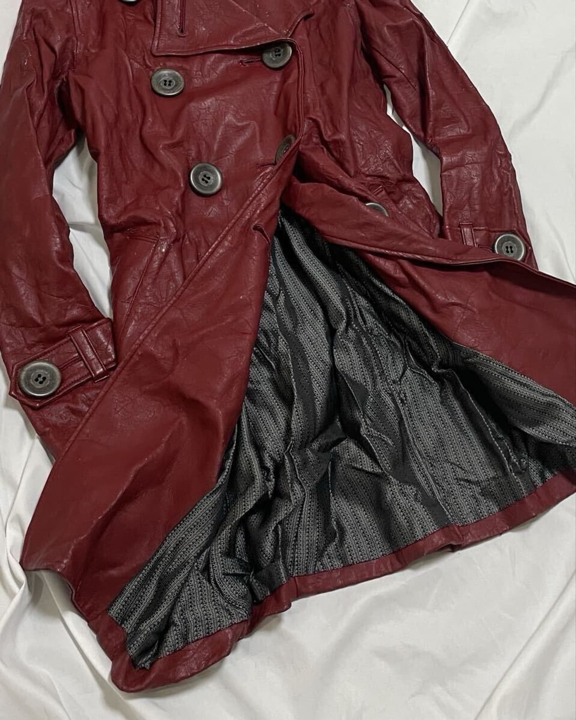 lad muscian 2002aw leather coat 상품이미지5