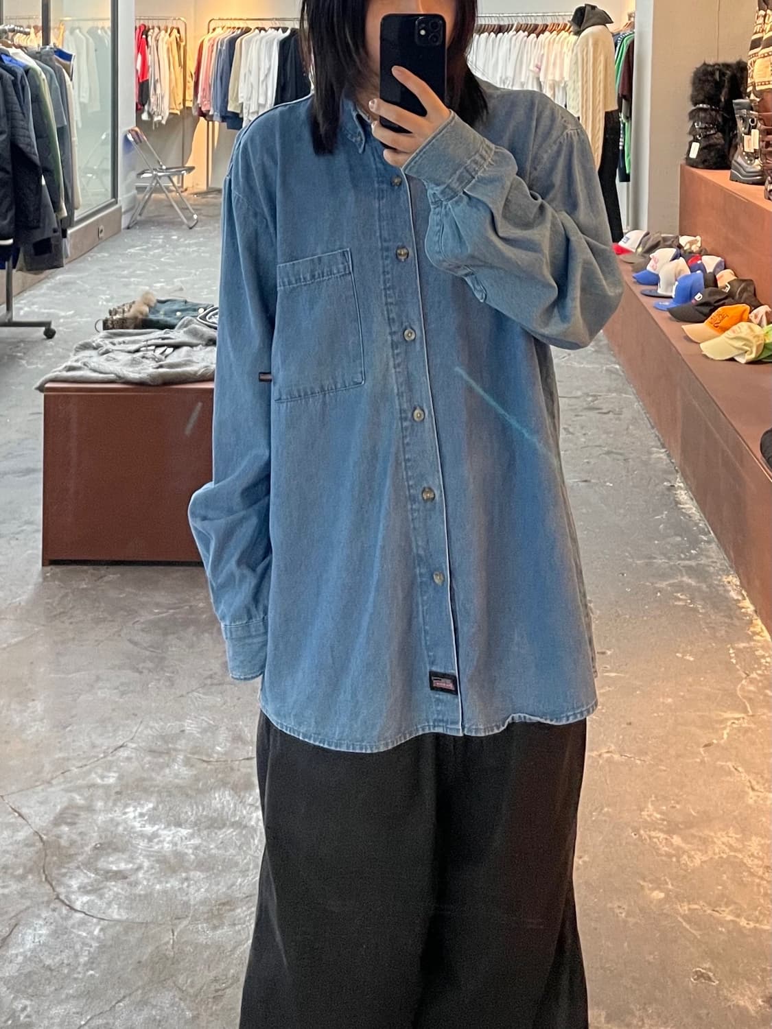 디키즈 데님 워크 셔츠 H859 상품이미지1