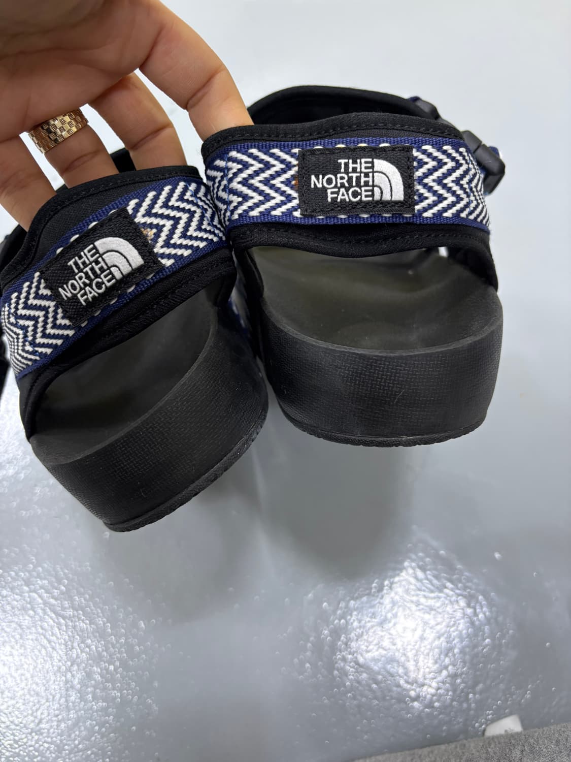 27CM 노스페이스 캠프리판 샌들 블루 0304J 상품이미지5