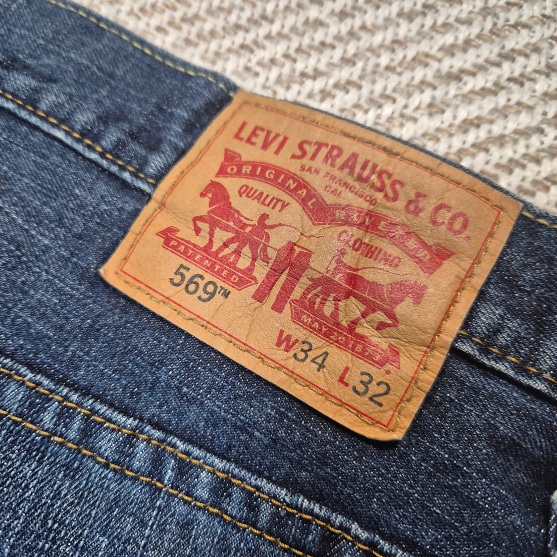 리바이스 569 34/32 ( p31 ) 상품이미지5