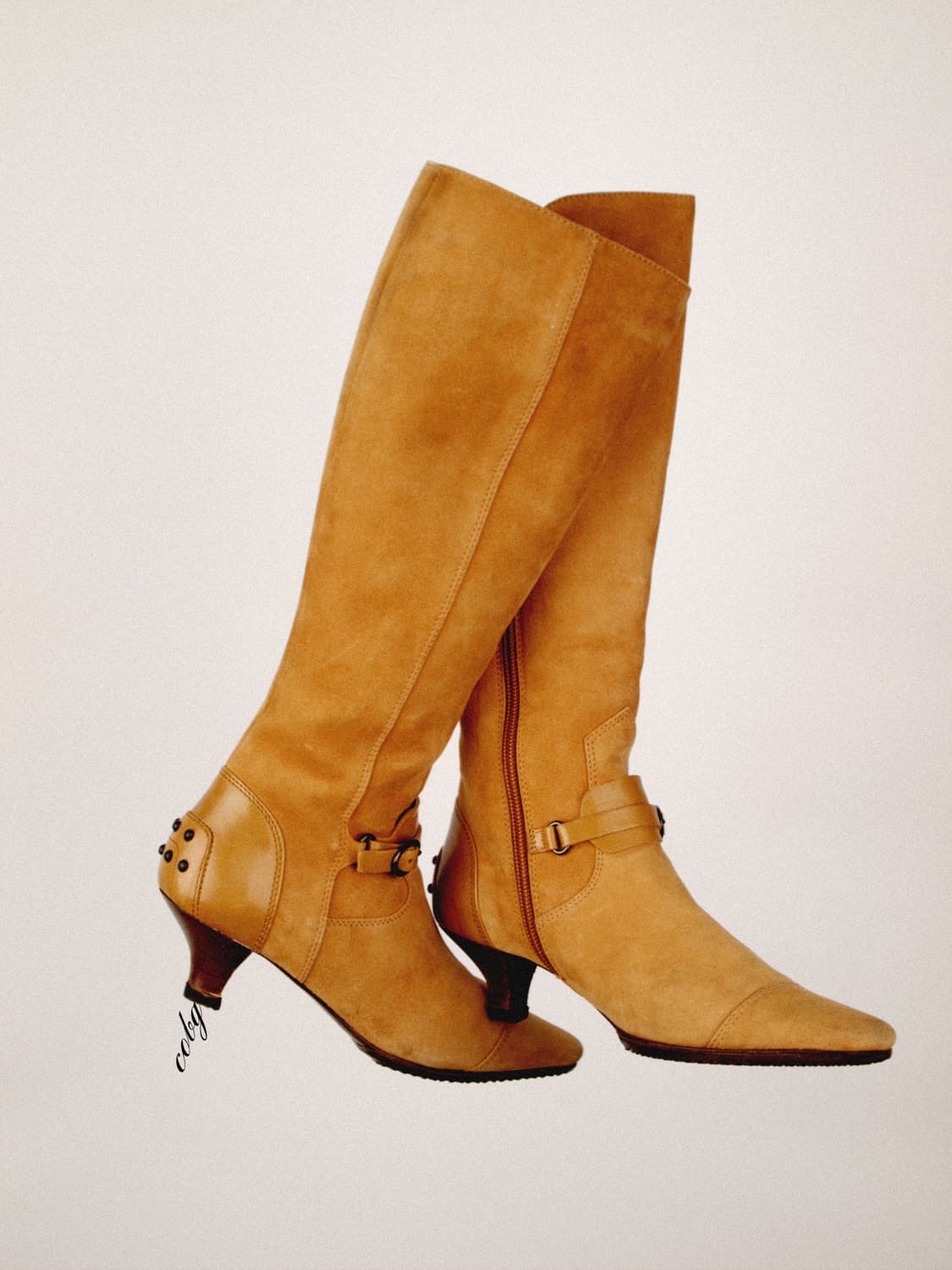 Suede Knee-high Boots 상품이미지9