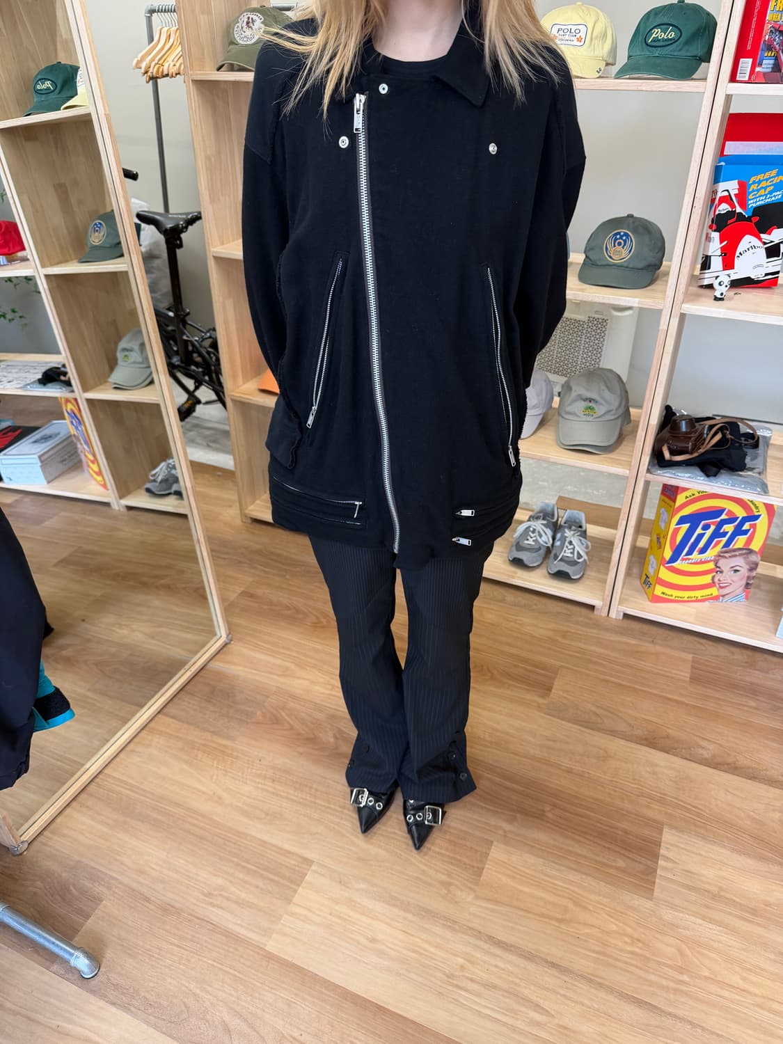 언더커버 22AW 스웻 전환 라이더자켓 상품이미지2