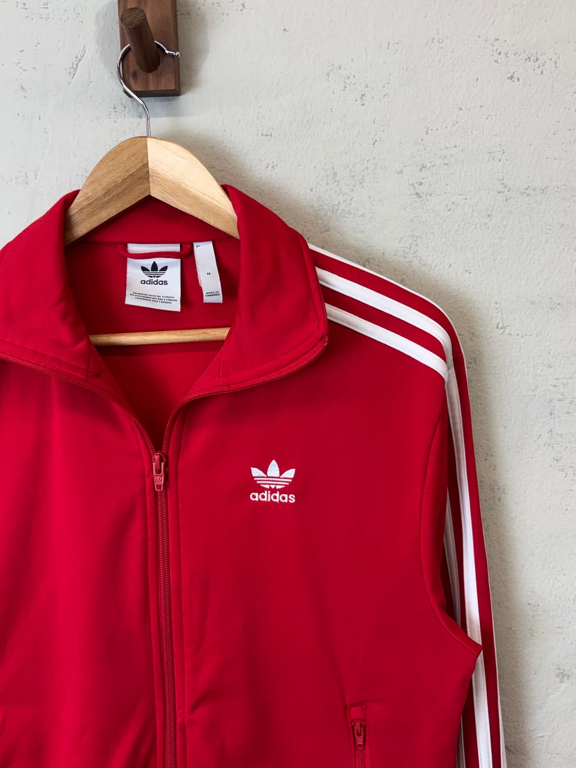 아디다스 신형 파이어버드 삼선 트랙탑 져지 레드 상품이미지2