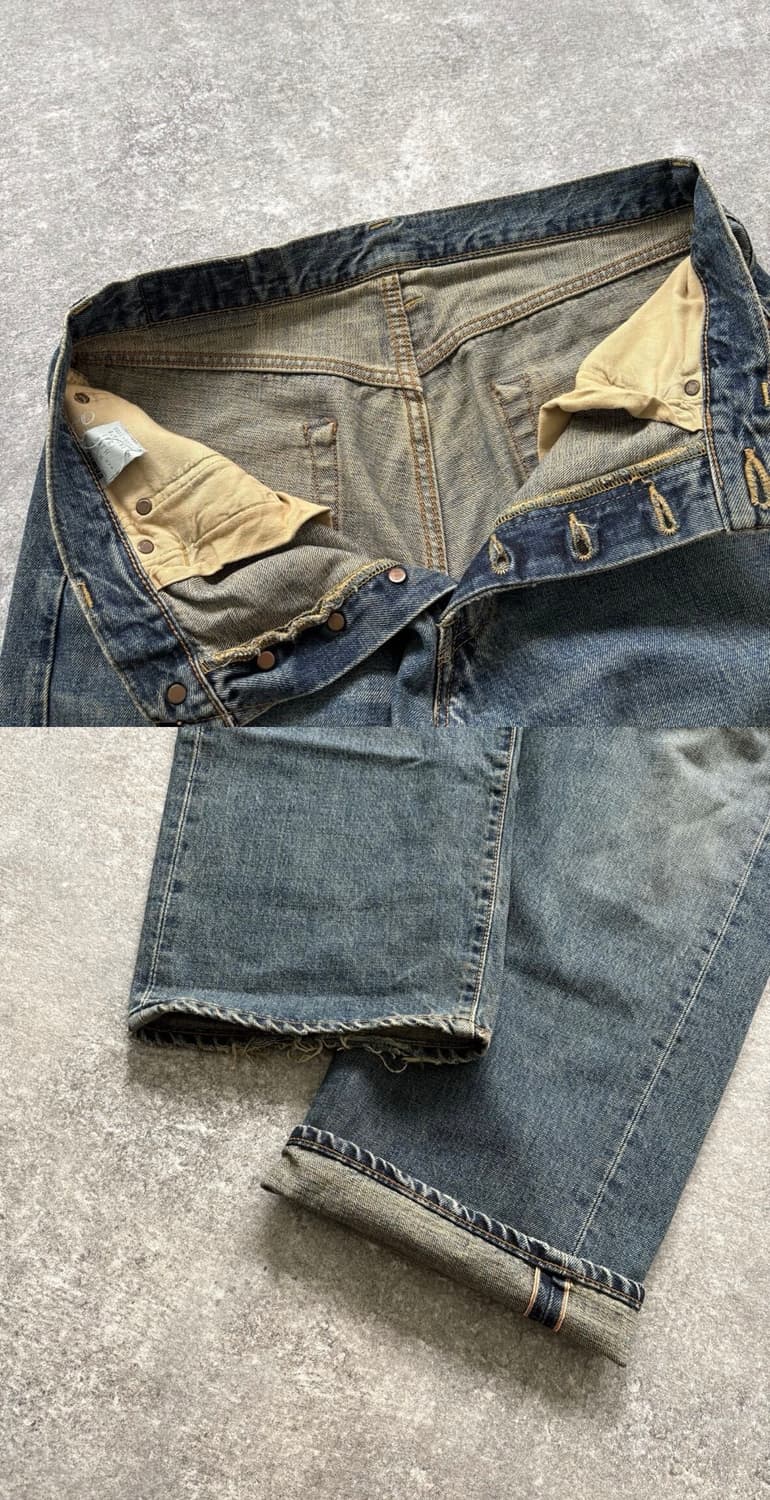 에드윈 505 셀비지 데님 34 상품이미지5