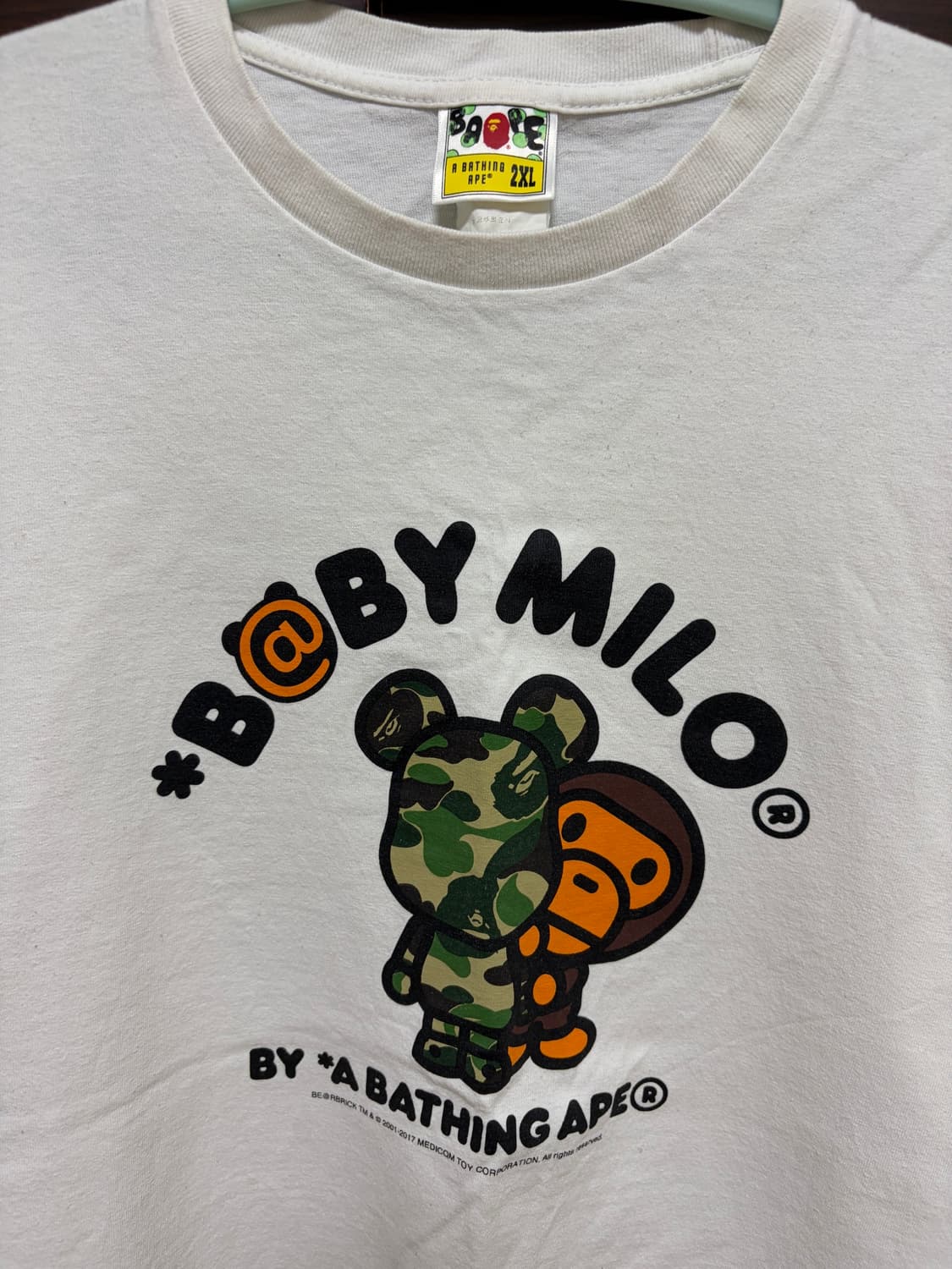BAPE BABY MILO X BEARBRICK XXL 상품이미지2