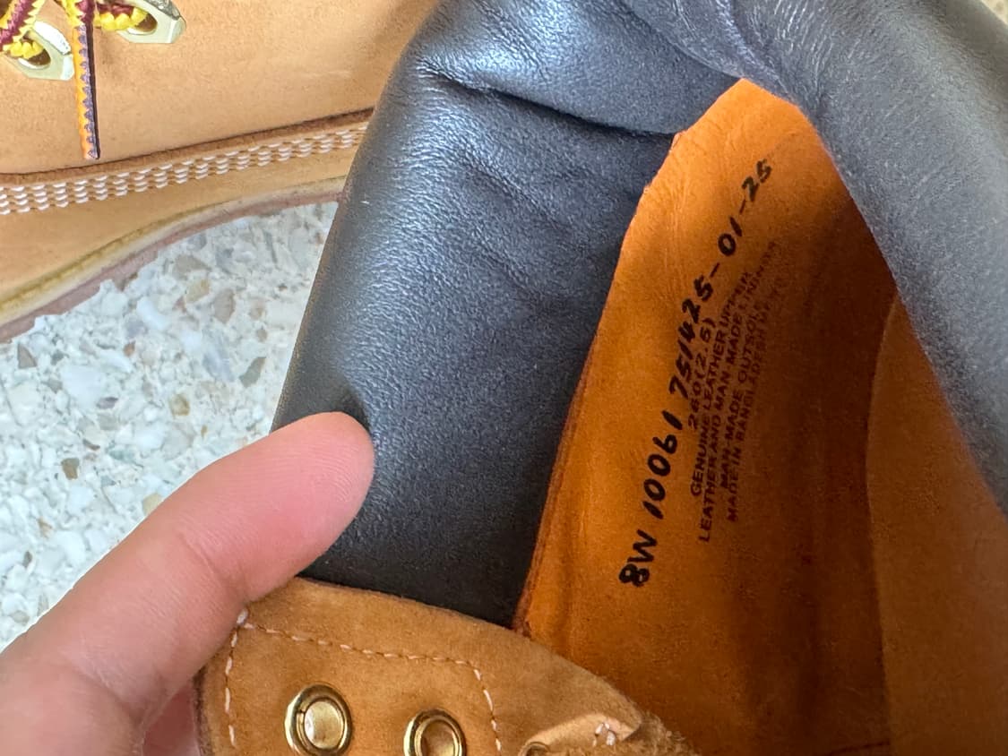 팀버랜드 6인치 워터프루프 워커부츠 260size🔥 상품이미지3