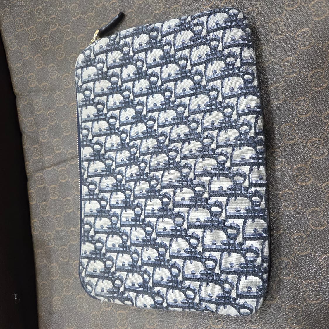 디올 오블리크 자카드 클러치 상품이미지7