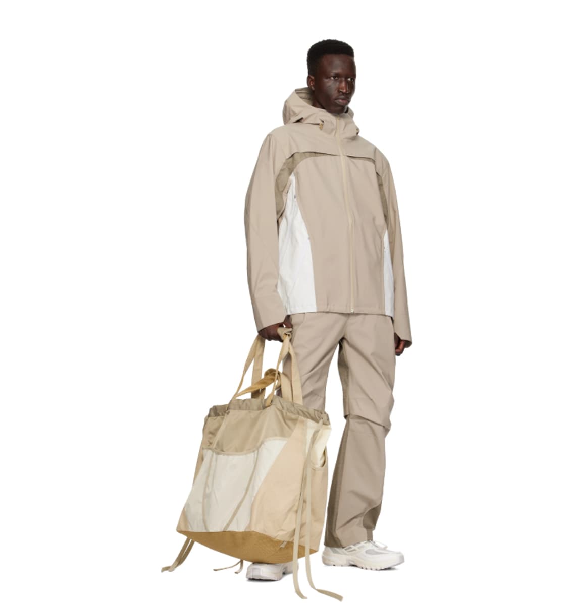 2 새제품 Xlim EP.5 02 엑슬림 자켓 바람막이 베이지 100 L 상품이미지2