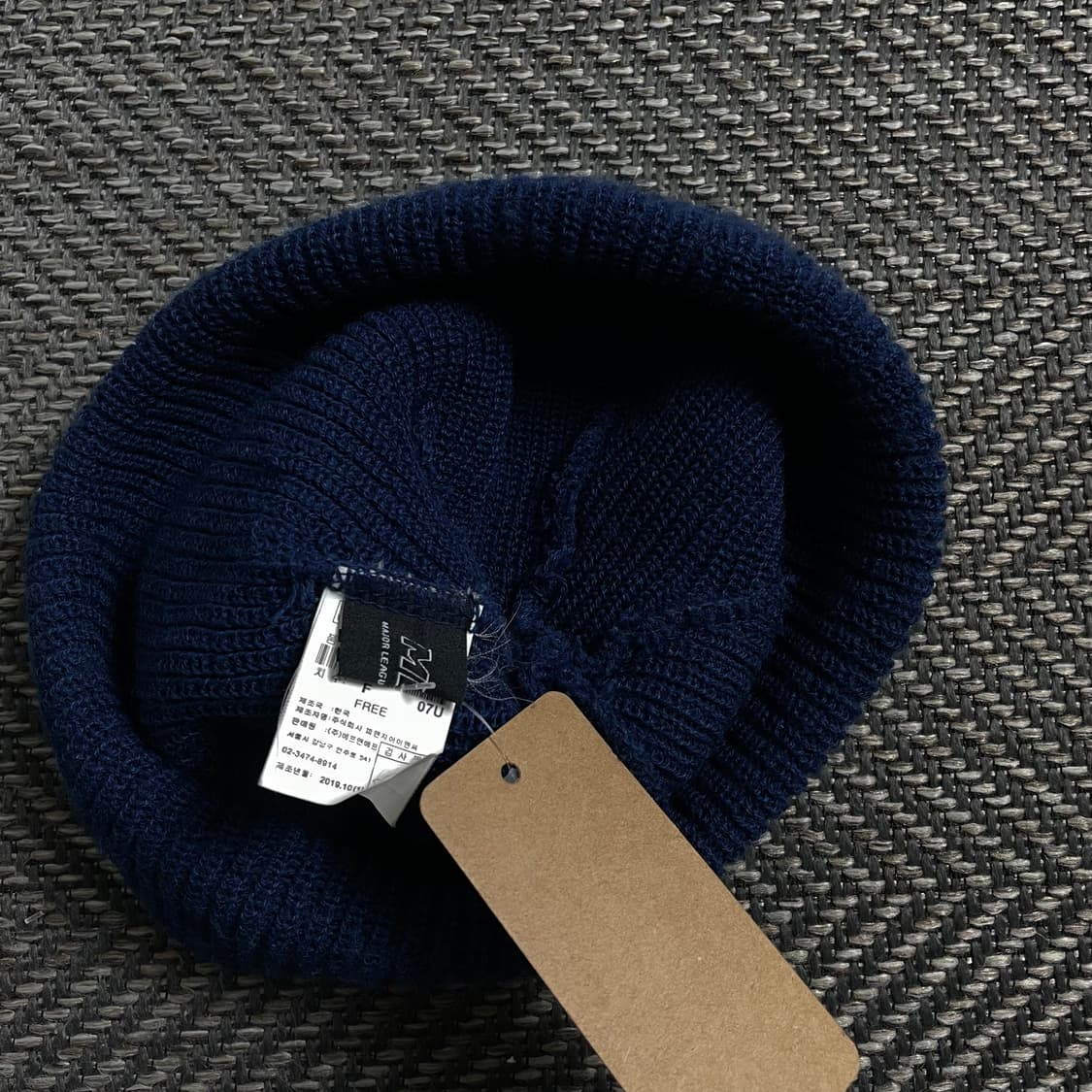 MLB 뉴 젤리 LA다저스 네이비 비니 o 4413 상품이미지3