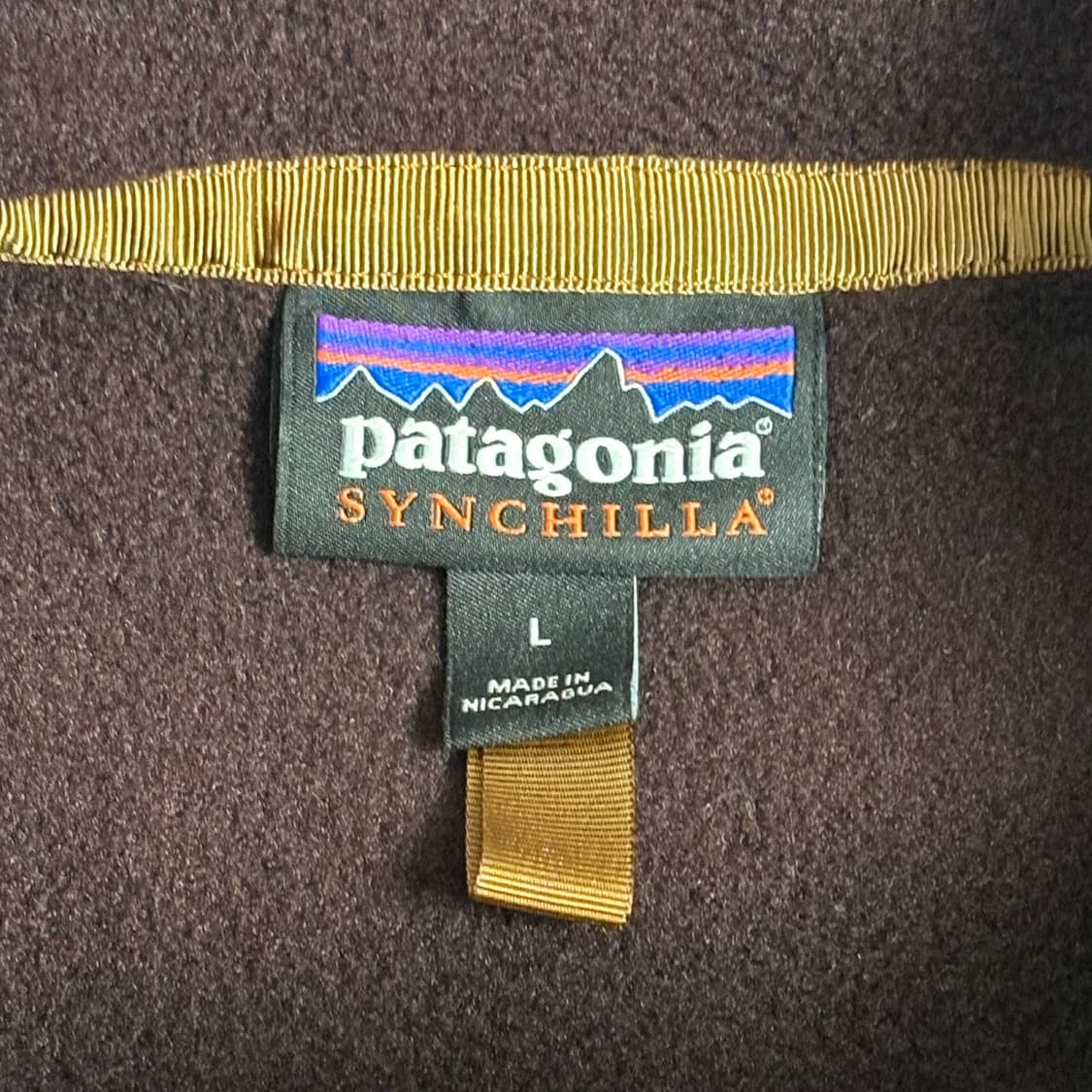 10s 파타고니아 신칠라 브라운  상품이미지5