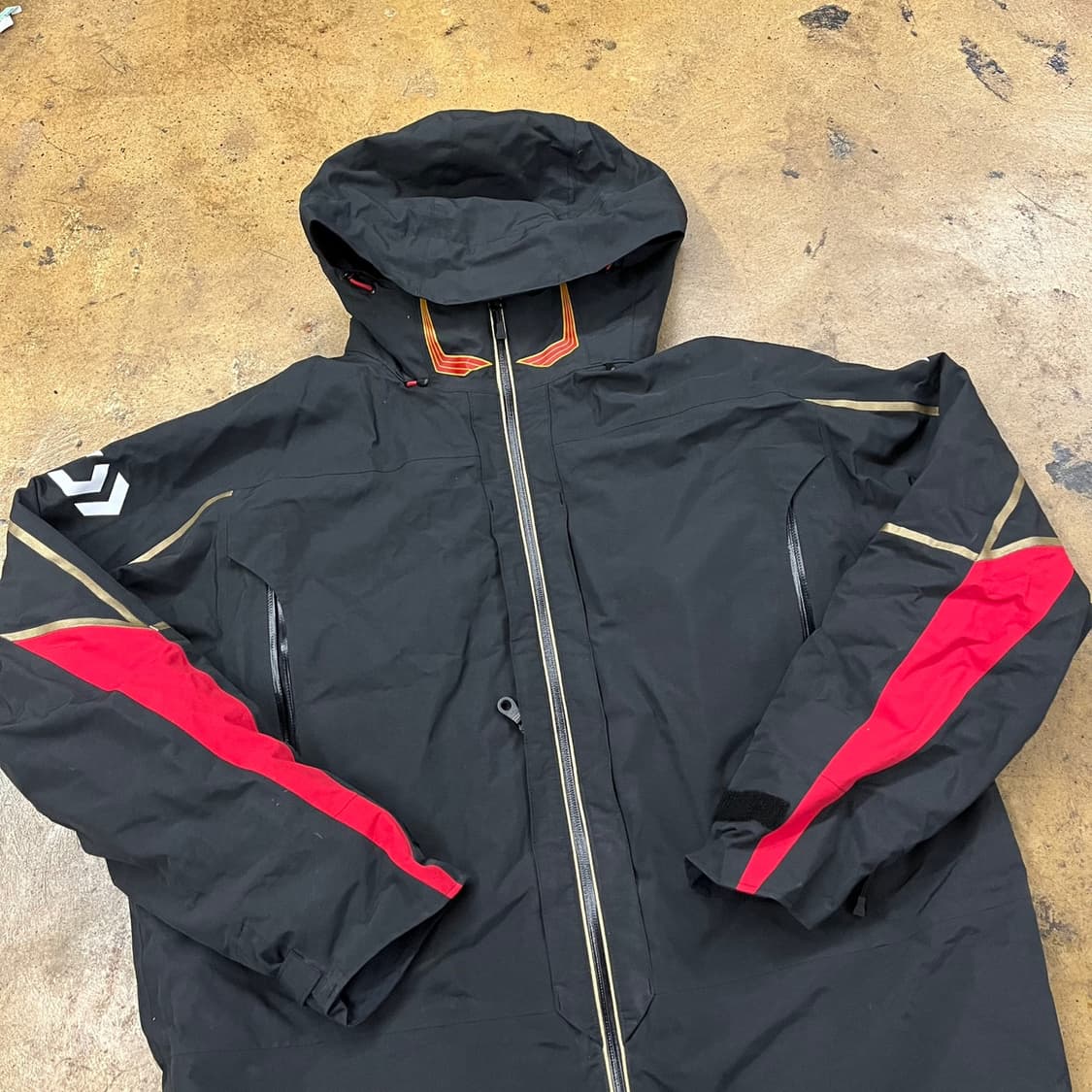 [정품/XL] 다이와 토너먼트 고어텍스 블랙 레드 스키 보드 자켓 b16 상품이미지1