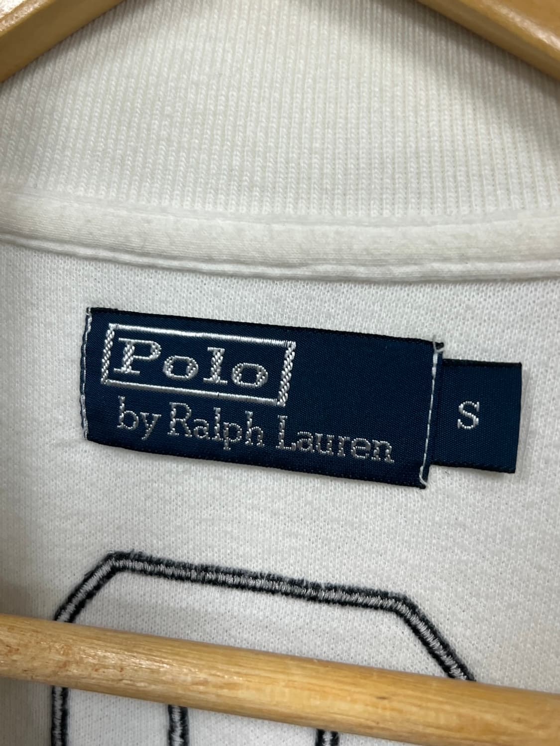 90s 폴로 랄프로렌 빅포니 스위스 코튼 집업 져지 상품이미지5
