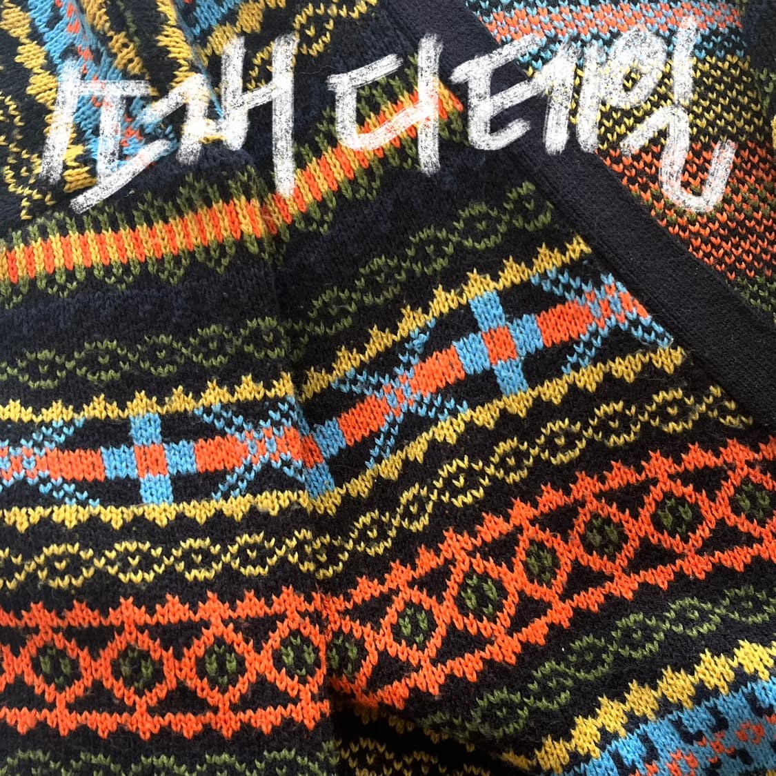 빈티지 패턴 가디건 상품이미지3