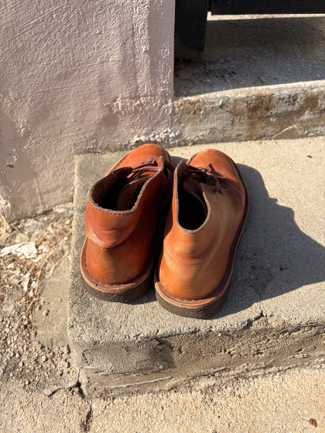 Clarks Originals 데저트부츠 브라운 레더 US6 상품이미지4