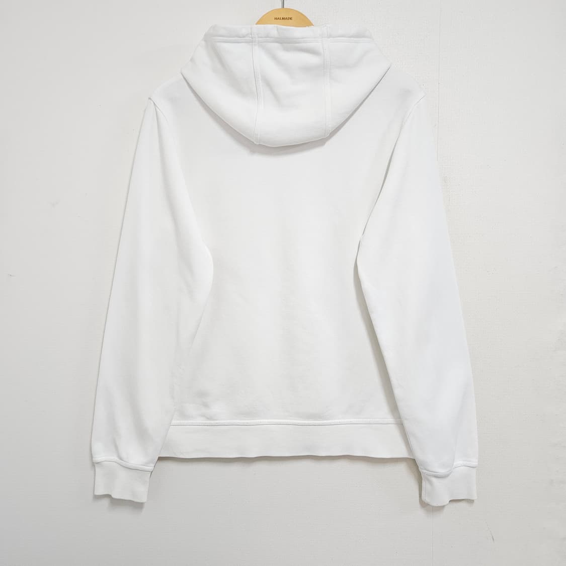 M 95-100 나이키 화이트 스몰스우시 후드티 상품이미지3