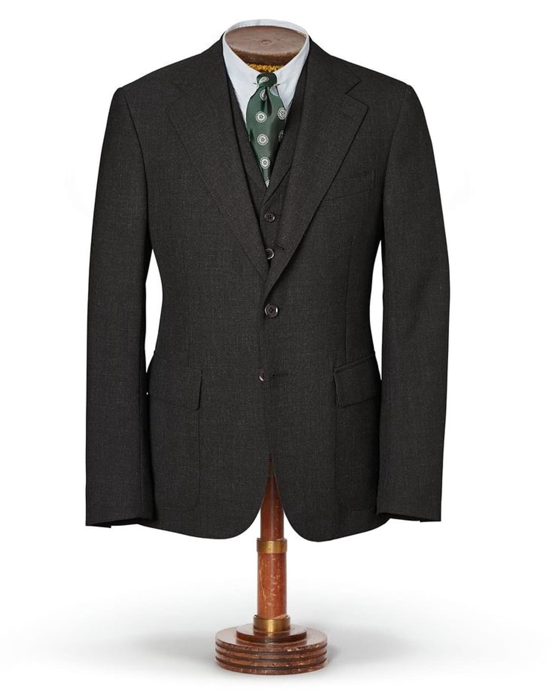 [38S/30] RRL 3피스 울수트 팬츠 차콜 상품이미지1