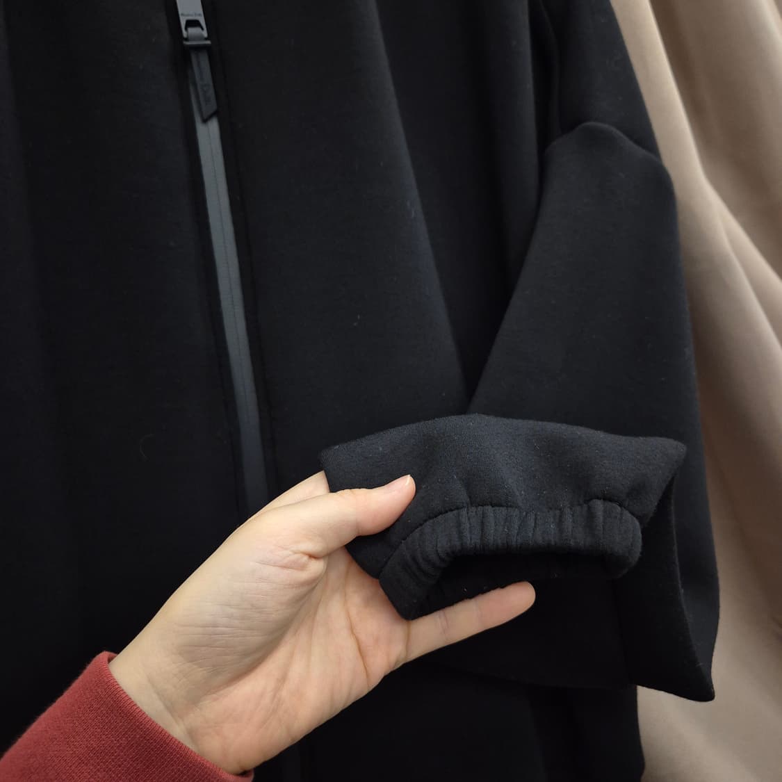 마시모두띠 여성 네오프렌 봄버 자켓 M 상품이미지3