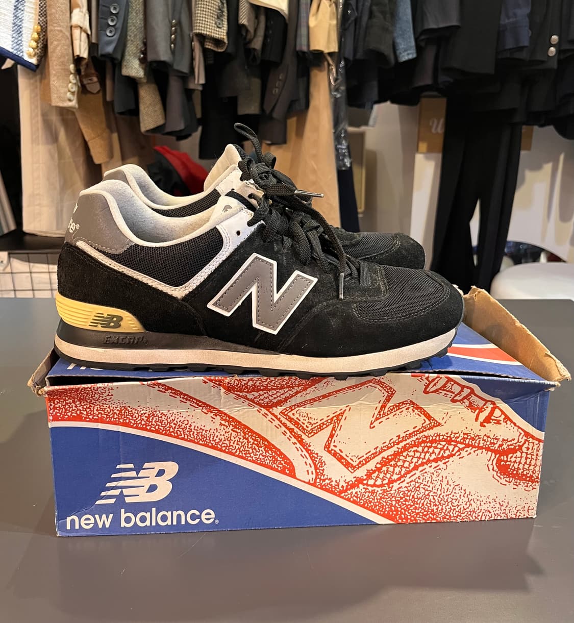 뉴발란스 574 블랙(285mm) 상품이미지4