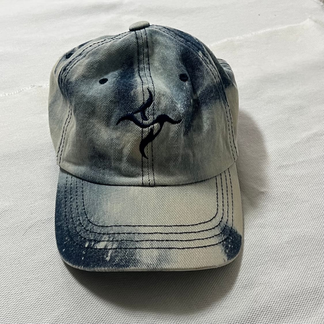 Blr BLEACHED DENIM CAP (BLUE) 상품이미지1
