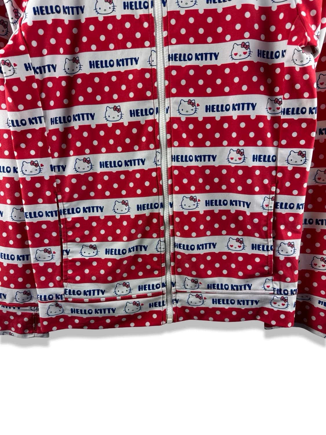 헬로키티 레드 도트 스위밍 집업2190 상품이미지3