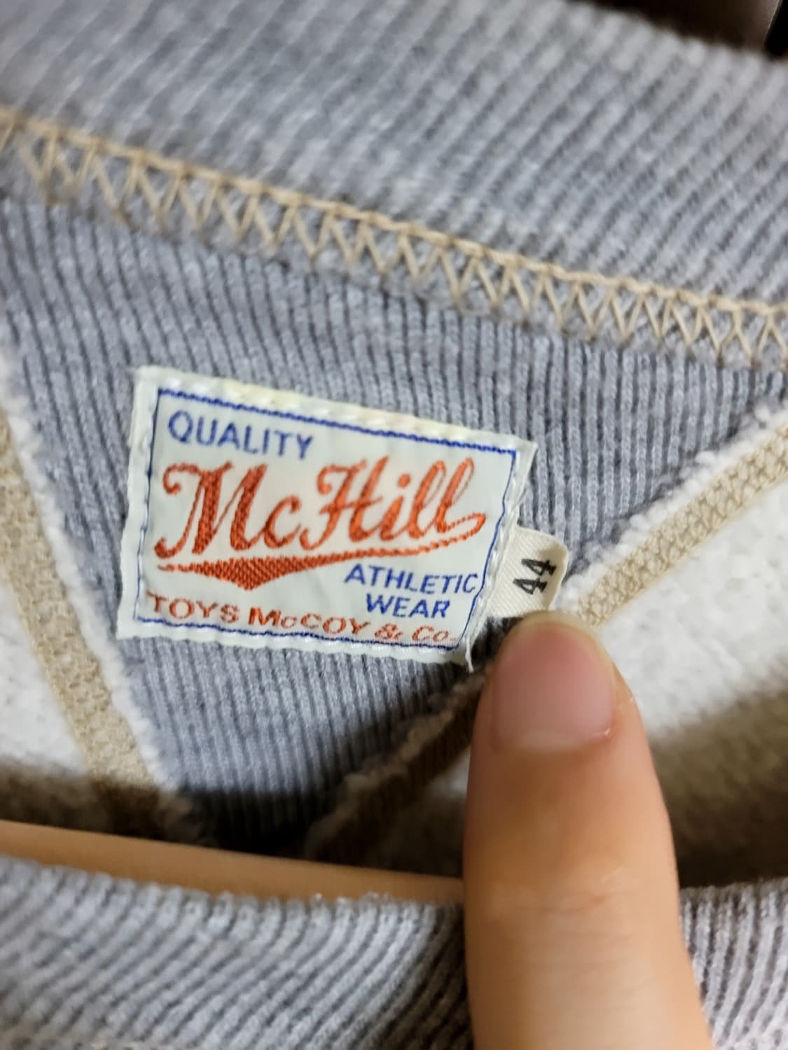 토이즈맥코이 맥힐 펠릭스 스웻셔츠 그레이 44 상품이미지4