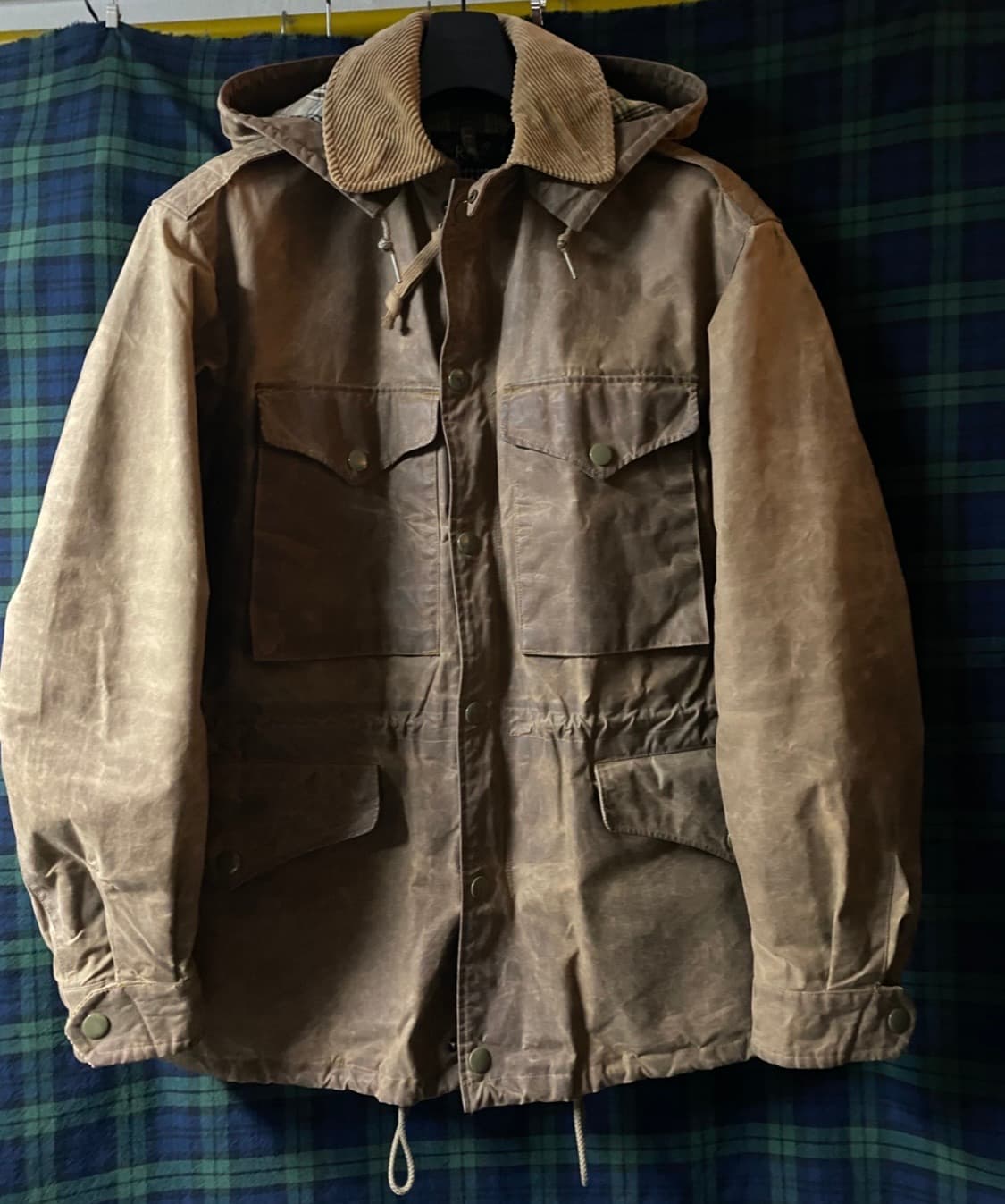 [명작] RRL Collins oilcloth jacket 왁스 자켓 상품이미지1