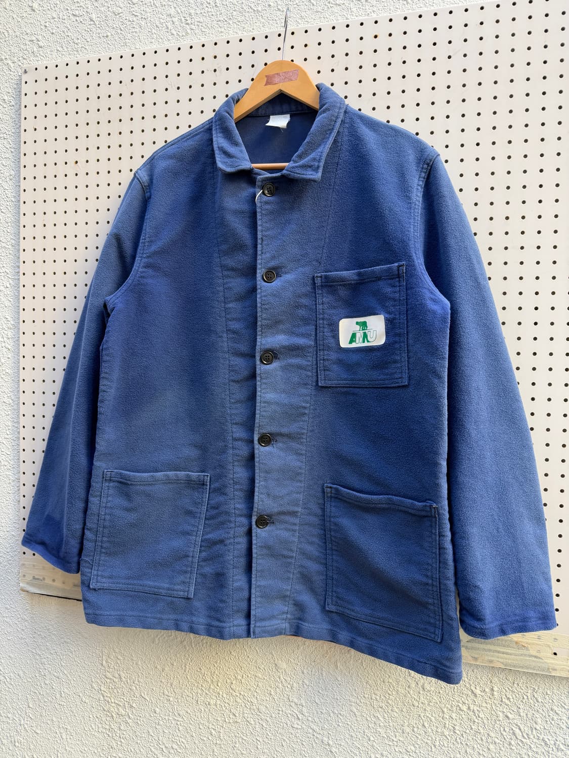 OLD EURO FADED MOLESKIN FRENCH 몰스킨워크자켓 상품이미지4